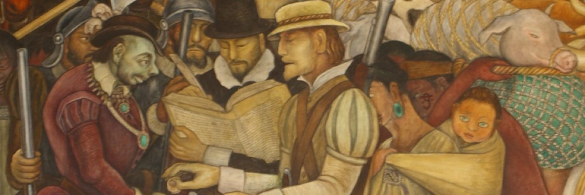 Murales de Diego Rivera en el Palacio Nacional de México