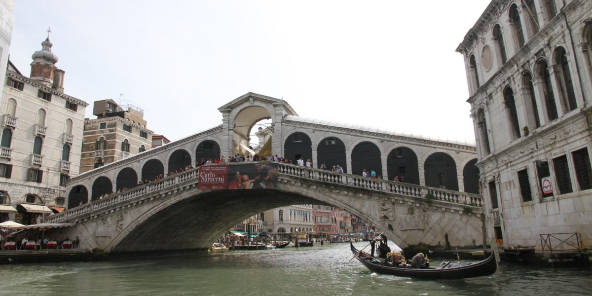 Puentes sobre el Gran Canal de Venecia