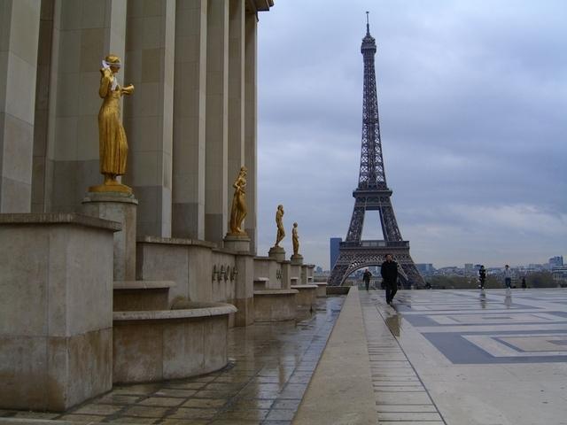 Torre Eiffel desde el palais de Chaillot