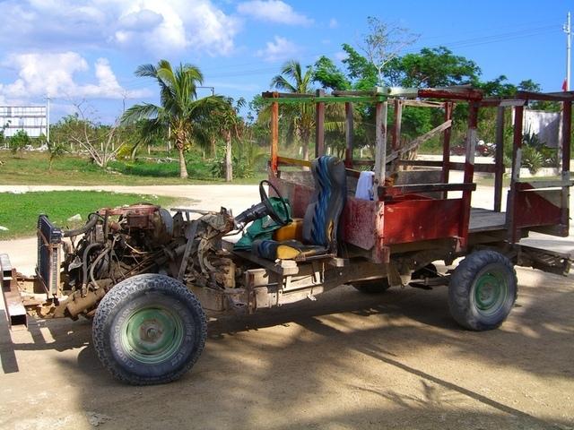 Transporte a los cenotes