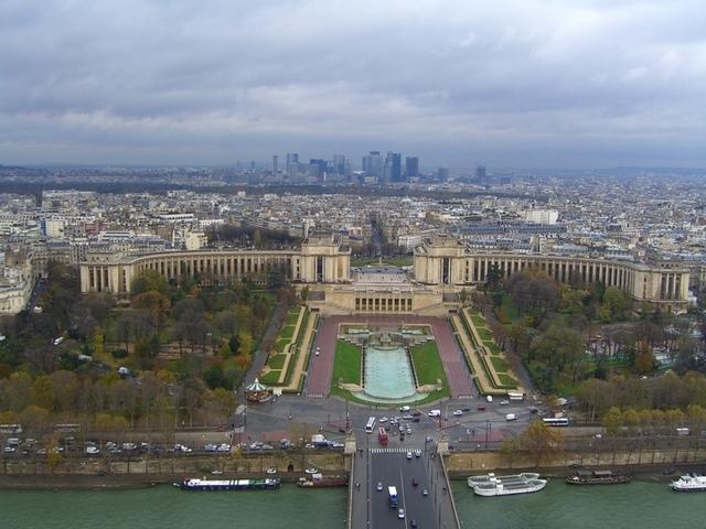 Trocadero y Palais desde la torre