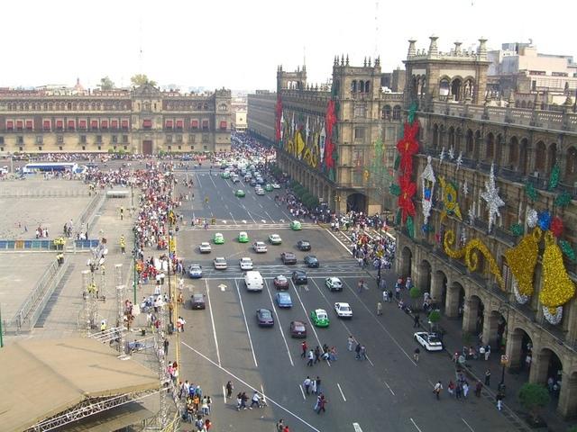 Más vistas del Zócalo