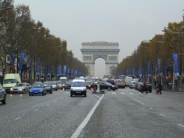 Arco de Triunfo y Campos Elíseos