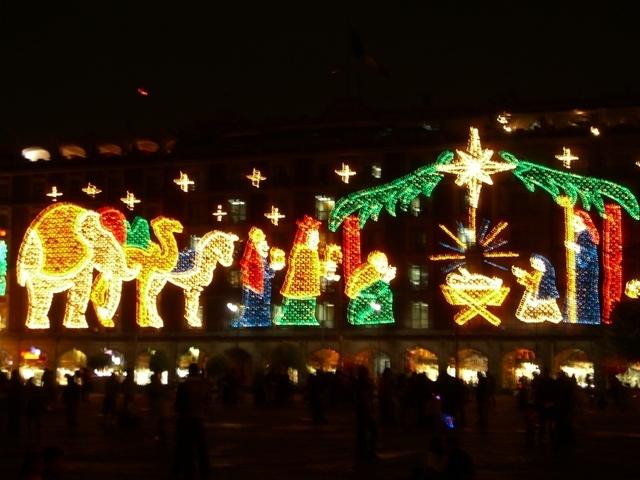 Zócalo de noche