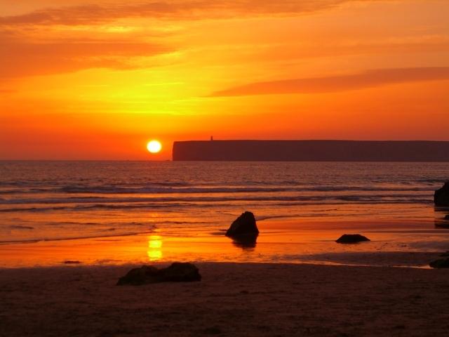 Atardecer en el Cabo San Vicente