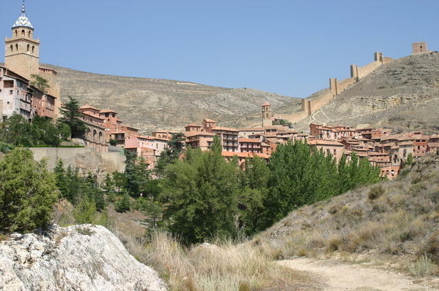 Albarracín desde el paseo fluvial