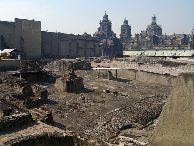 ruinas  templo mayor