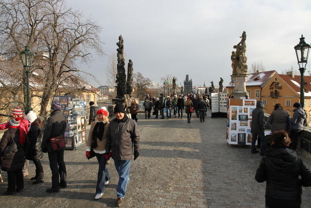 Paseo invernal por el puente