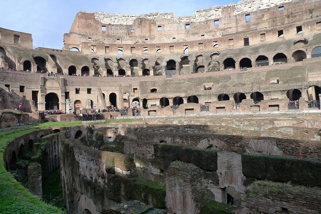 Interior del Coliseo de Roma